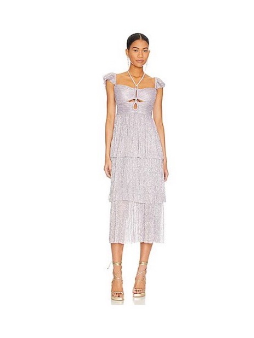 Sabina Musayev Amadea Dress Lilac